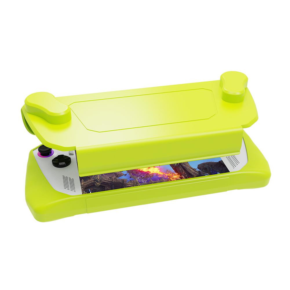 Console Protector Case Shockproof TPU Shell Protector Cover Anti-Scratch Back With Bracket for ASUS ROG Ally Game Console