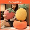 Plush Adorable Fruit Toys Strawberry Pineapple Orange Decor Girls Gift Kids