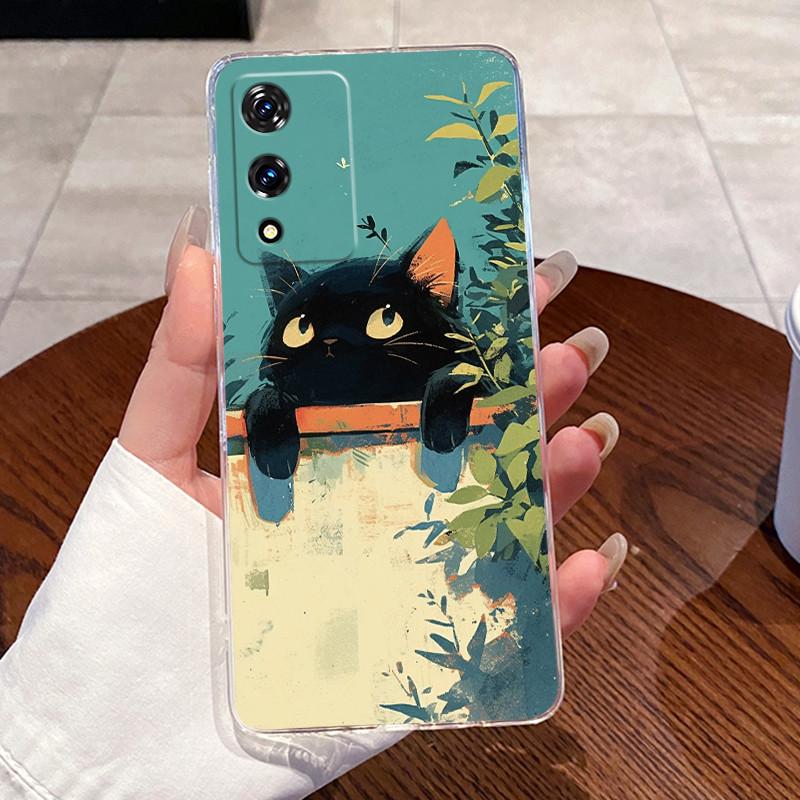 Capa CubotA10 Jelly Casing For Cubot A10 Shells Clear Silicone Soft TPU Back Cover Cute Cat Rabbit Heart Phone Case Fundas Coque