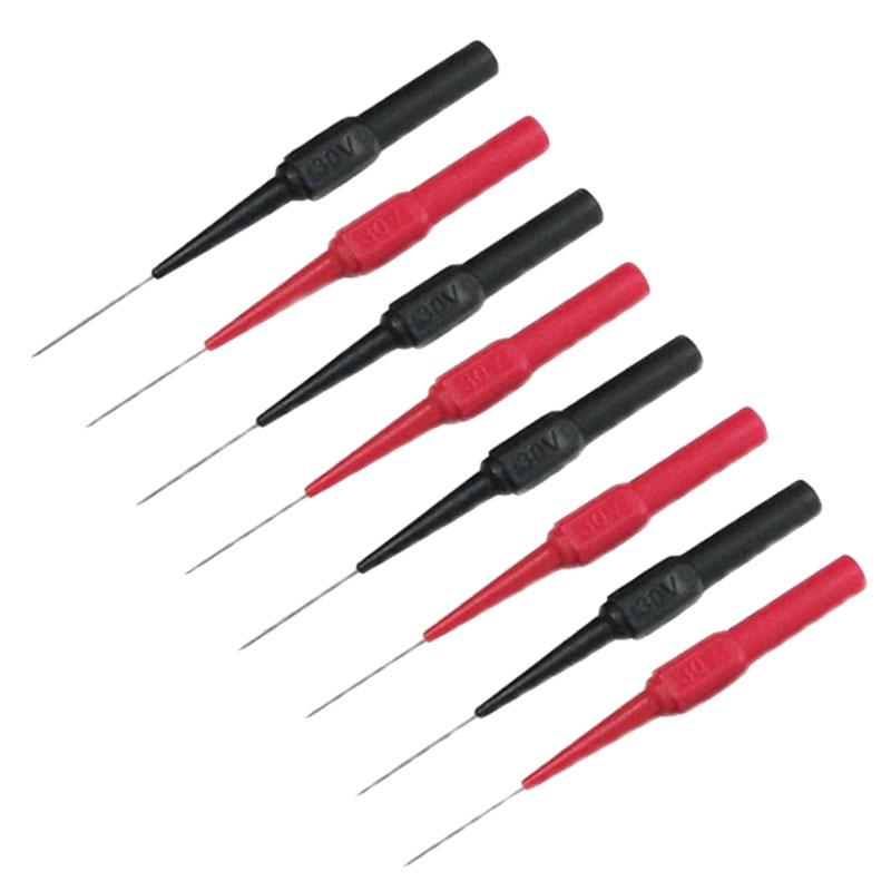 Sondas de punta de aguja para coche de 30 V, herramientas de diagnóstico, multímetro automático, cables de prueba, sondas de punta de aguja, herramientas mecánicas