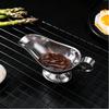 Stainless Steel Spice Gravy Container Heat Resistant Non-Toxic 1Pcs Sauce Boat Ketchup Seasoning Cup for Daily Dining