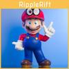 Large Mario Super Mario Toy Figure Pvc Home Decor Collectible Display 27x38cm