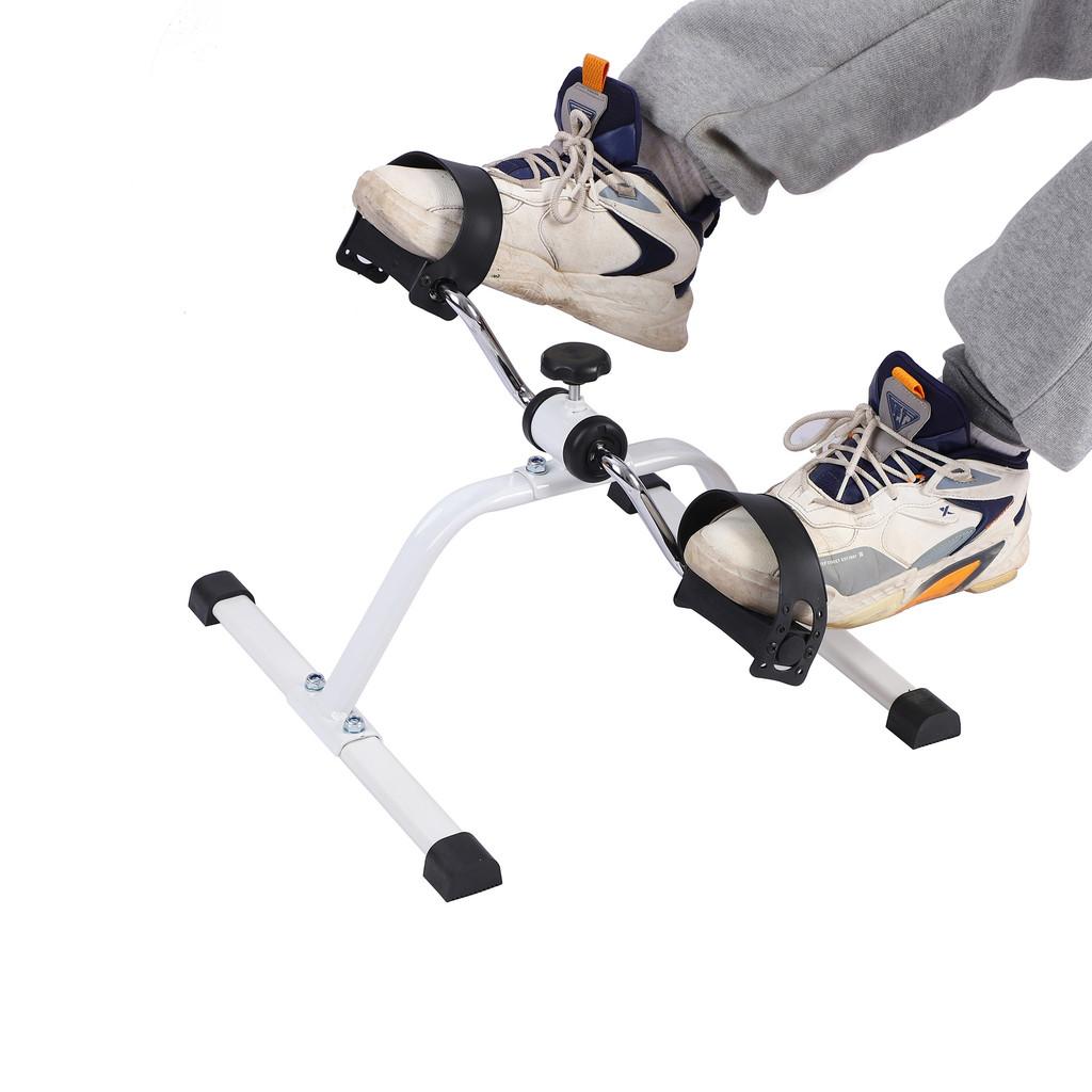 Portable Indoor Mini Exercise Bike With Resistance Knob For Home Office Fitness