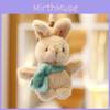 Adorable Plush Rabbit Doll Soft Cute Keychain Perfect Girls Gift For Bags Accessories