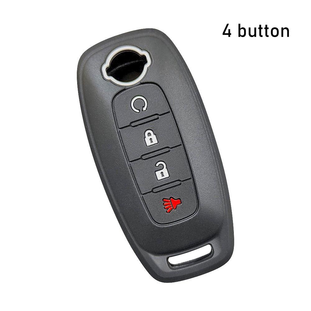 Silicone Key Cover Shell for Nissan/X-Trail T33/Qashqai J12/Teana 2022 2023 Car Accessories