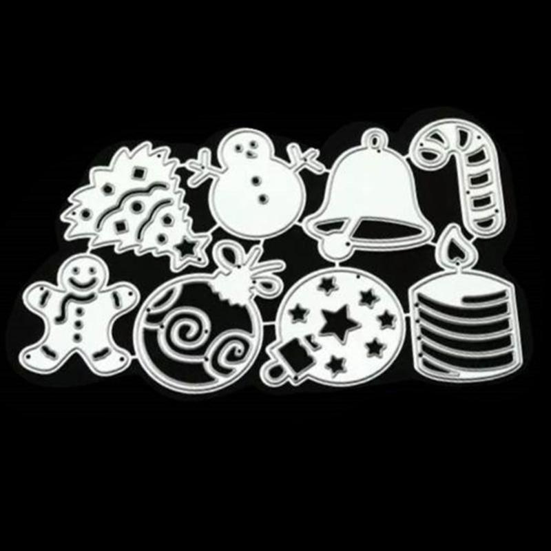 Christmas Metal Cutting Die Exquisite Patterns Die Cuts Embossing Stencil top sale