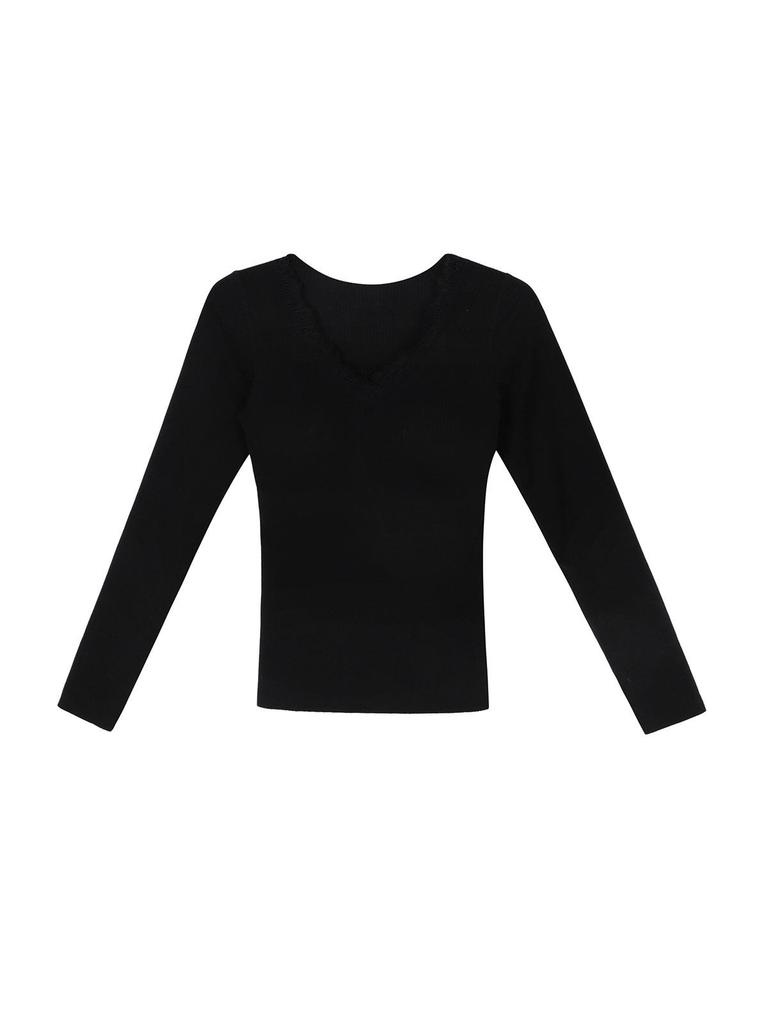 Women's Seamless Wool-Blend Thermal Set: Warm Autumn/Winter Base Layer with Padded Top