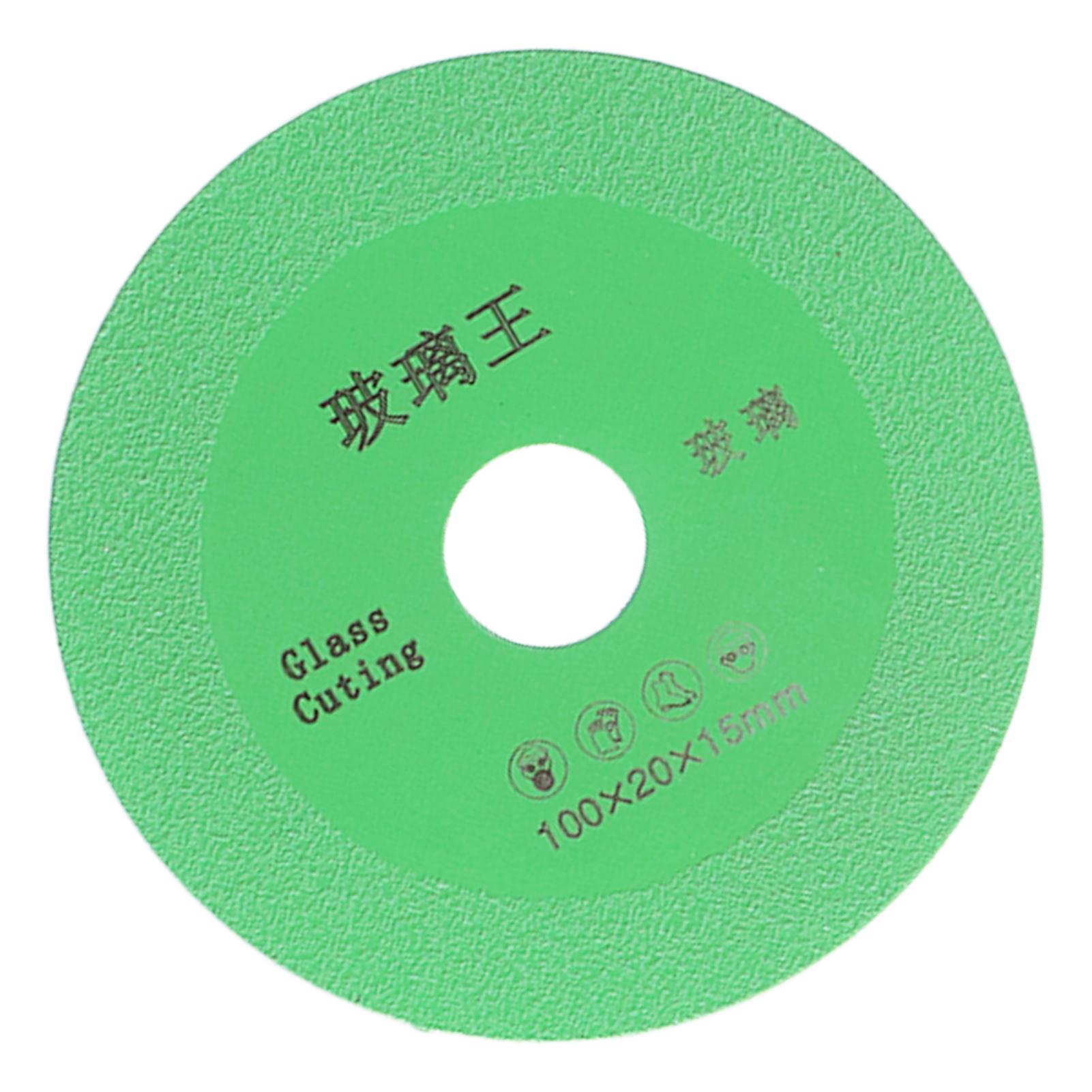 

Диск для резки стекла 4-дюймовый алмазный режущий круг шлифовальный пильный диск для керамического кирпича