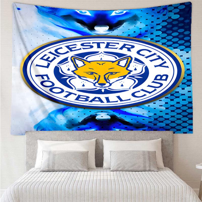 1PC City Football Club Printed Tapestry Room Decoration Wall Hanging for Living Room Bedroom, Dormitory, Birthday and Christmas Gifts