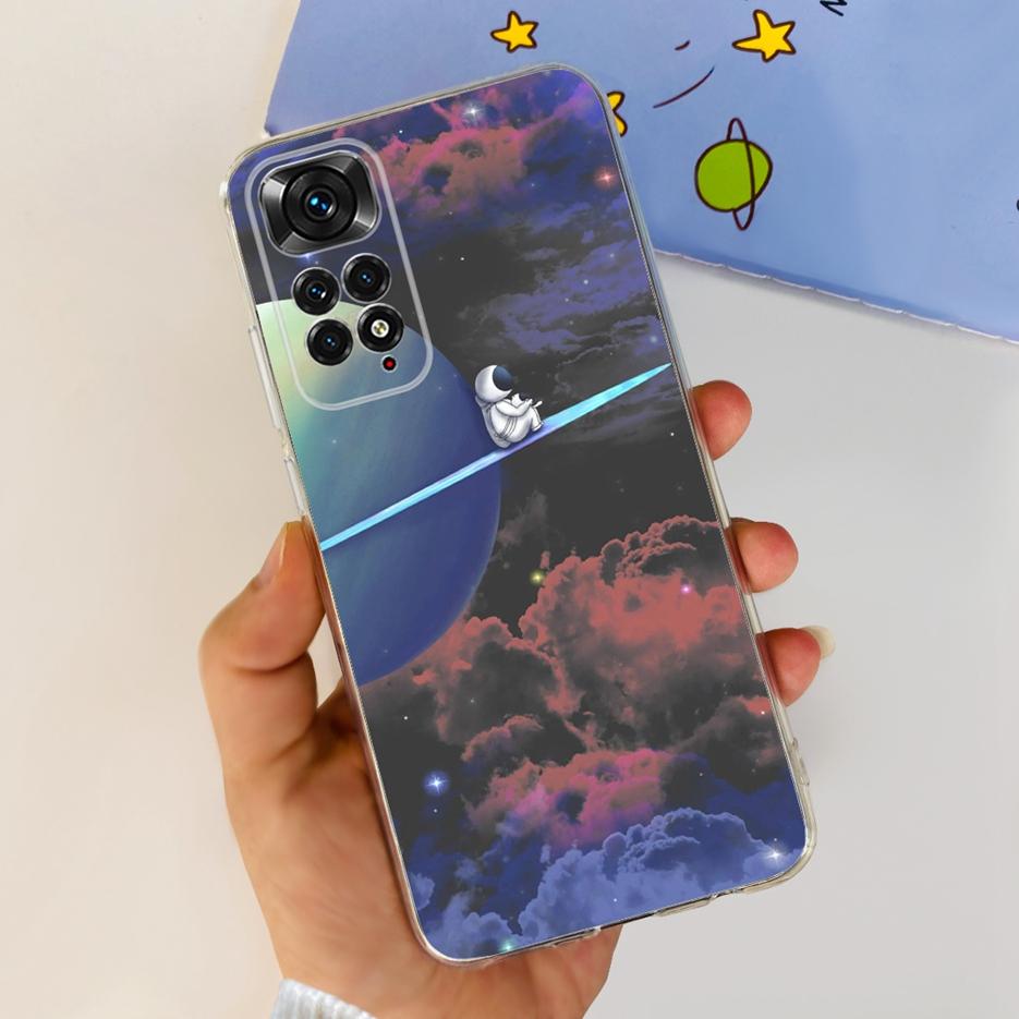 Für Xiaomi Redmi Note 11 Hülle Redmi Note 11S 4G Bunte Bemalte Abdeckung Weiche Funda Handyhülle Für Xiaomi Redmi Note 11 Pro Bumper