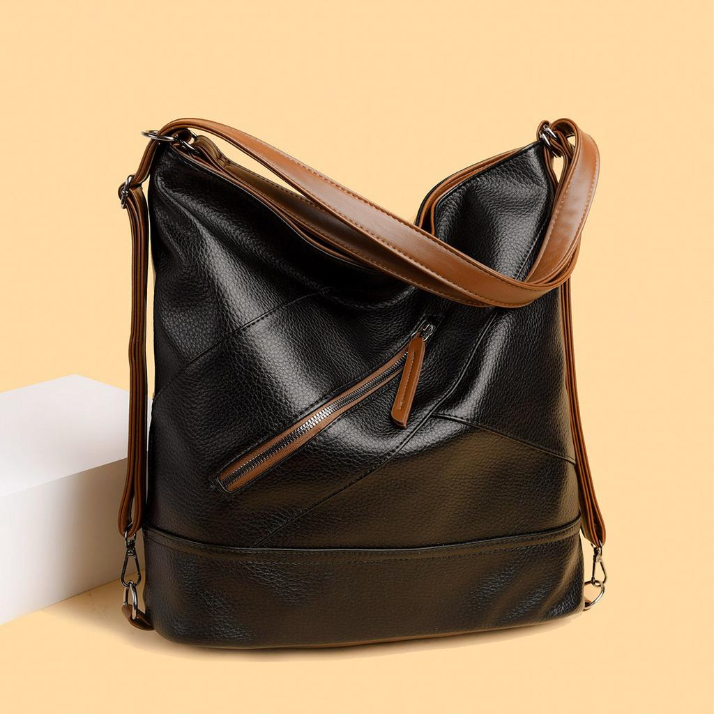Small Faux Leather Backpack for Women Shoulder Bag Purse Daypack Handbags Top Handle Satchel Bags Women's Large Size Work Hobo Tote Bags