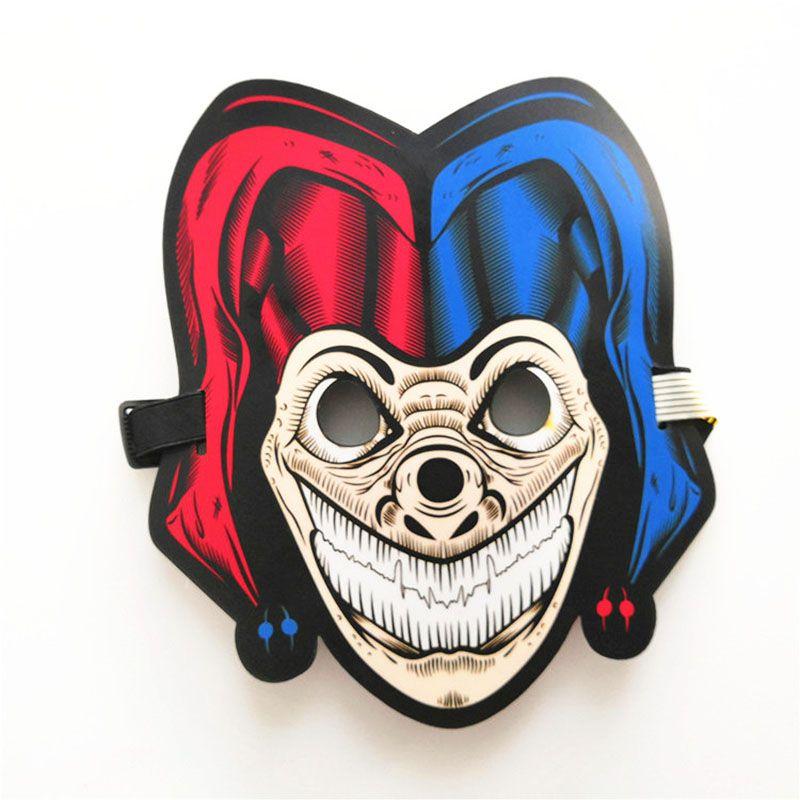Premium Quality Sound Activated Led Mask For Halloween Dance Rave Edm Events