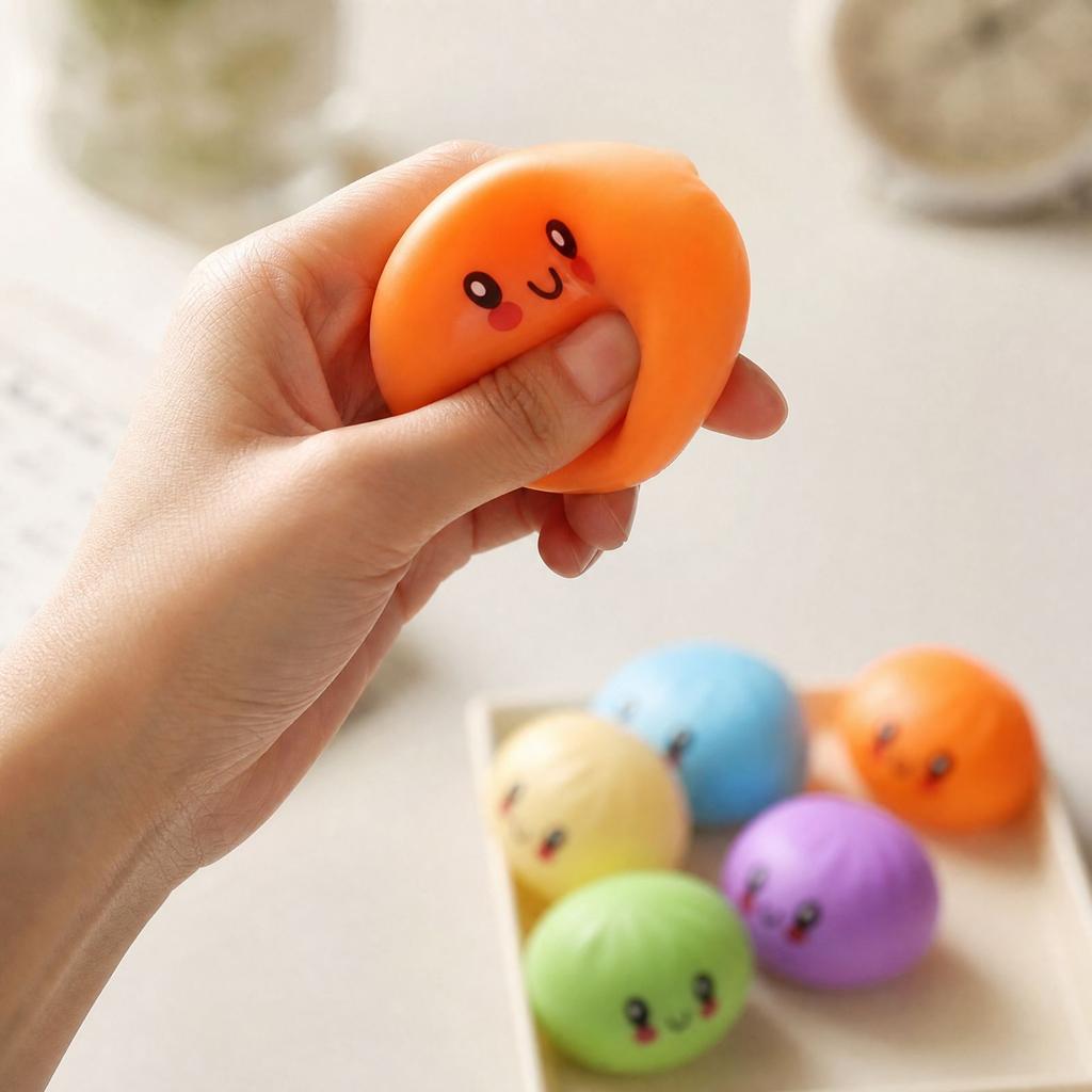 Steamed Bun Toy, Random, Soft Toy for Kids Party Favors