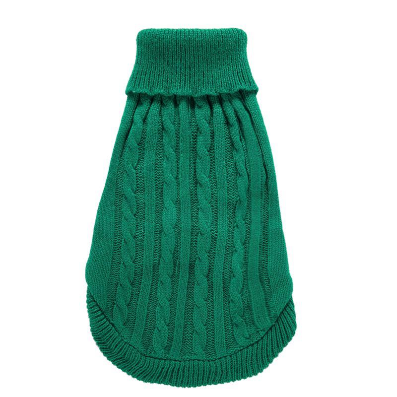 Customize New Design Dog Clothes Pet Sweater One Piece Custom Provide Sample Pet Knit Jumper Dog Sweater Clothes