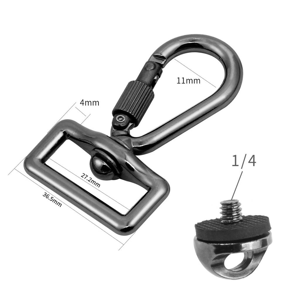 FEICHAO Shoulder Strap Screw 1/4-20 3/8'' Screw Connecting Adapter For DSLR Camera Shoulder Sling Neck Strap Belt Camera Part