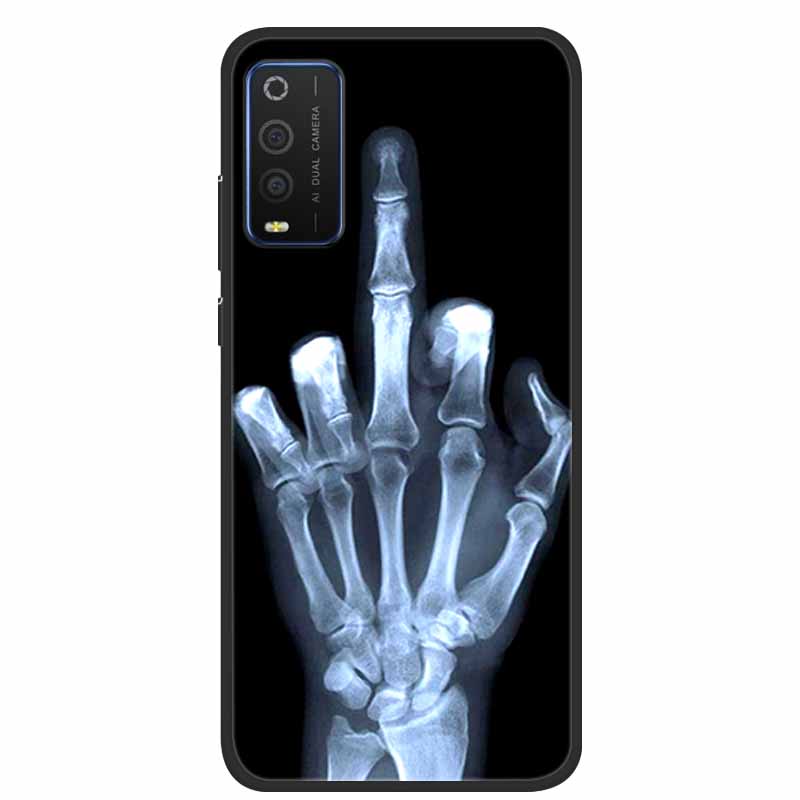 For TCL 205 Cases Fashion Silicone Soft TPU Protective Covers for TCL205 Phone Cases Floral Fundas for TCL 205 4187D 2021 Coque