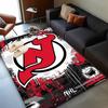 Jersey Devils Logo Area Rug Suitable for Indoor And Outdoor,Carpets for Kitchens, Homes, Offices, Living Rooms,Home Decor,Christmas Gift