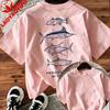 Fresh Catch Sea Fish Graphic TShirt Unisex Casual Cotton Short Sleeve Ocean Fishing Lover Tee Funny Outdoors High Quality Cotton