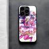 Oshi No Ko Anime Ai Hoshino Phone Case For IPhone 17 Air 16 E Pro Max 15 14 13 Mini 12 Pro 11 Max Plus Black Glass Cover