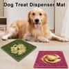 Tapete de alimentação lenta para cães, tapete de silicone para lamber com ventosa, comida para animais de estimação, tapete de quebra-cabeça, tapete de alimentação lenta para cães e gatos