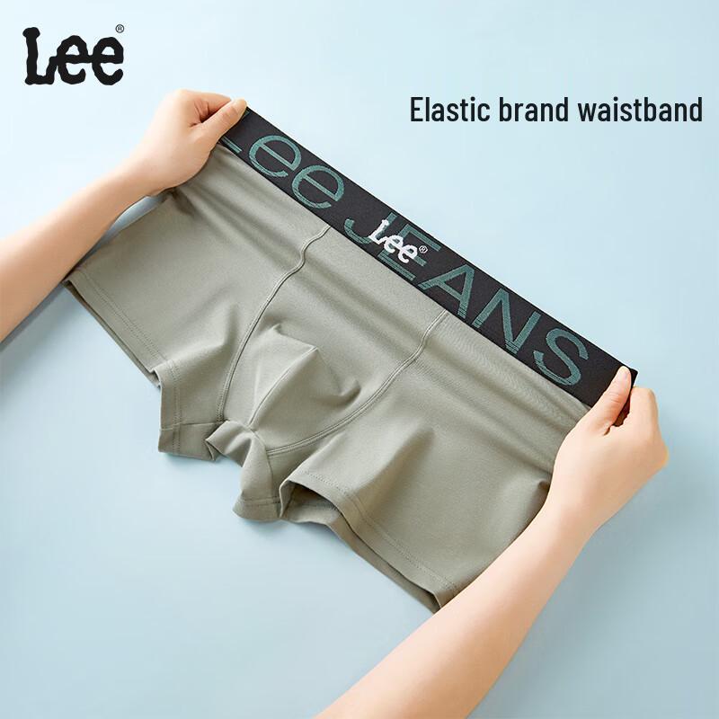 Lee Men's Pure Cotton Antibacterial Boxer Briefs