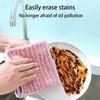 Kitchen Special Rag Household Non-stick Oil Absorbent Towel Non-linting Tablecloth Household Supplies Cleaning Dishcloth