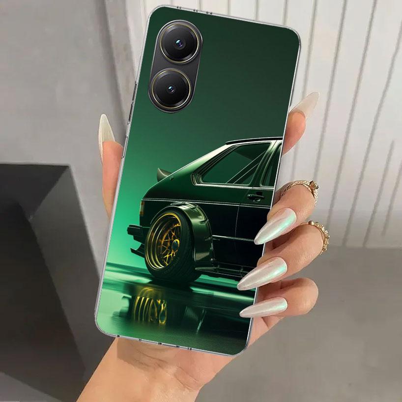 MK1 Golf Vintage Car Phone Case for Xiaomi Poco X5 X6 X7 Pro F7 Ultra M7 Redmi 15 15C 13 13C 12 12C 10 10A 10C 9 9A 9C 9T Shell