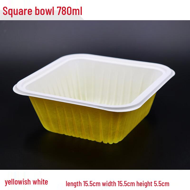 Alliance Disposable 1-Compartment Meal Boxes with Lids