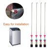 4pcs Washer Suspension Rod Damper Steel Washer Damper Suspension Rods DC9705280W Replace 3998024