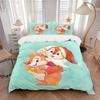 Winter Forest Friends Print 3Pcs Bedding Setduvet Cover With 2 Bedropillowcase Home Birthday Gift