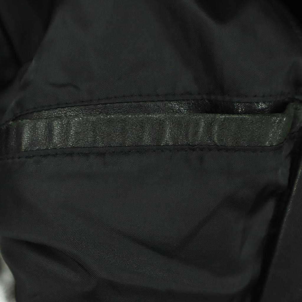 Long Sleeve Leather Jacket LL Black Sheep Leather Men's Used