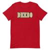 DEEBO Samuel Saloon Font 49ers Football Graphic Tee Shirt Unisex 100% Cotton T-shirt Mens Tees Top