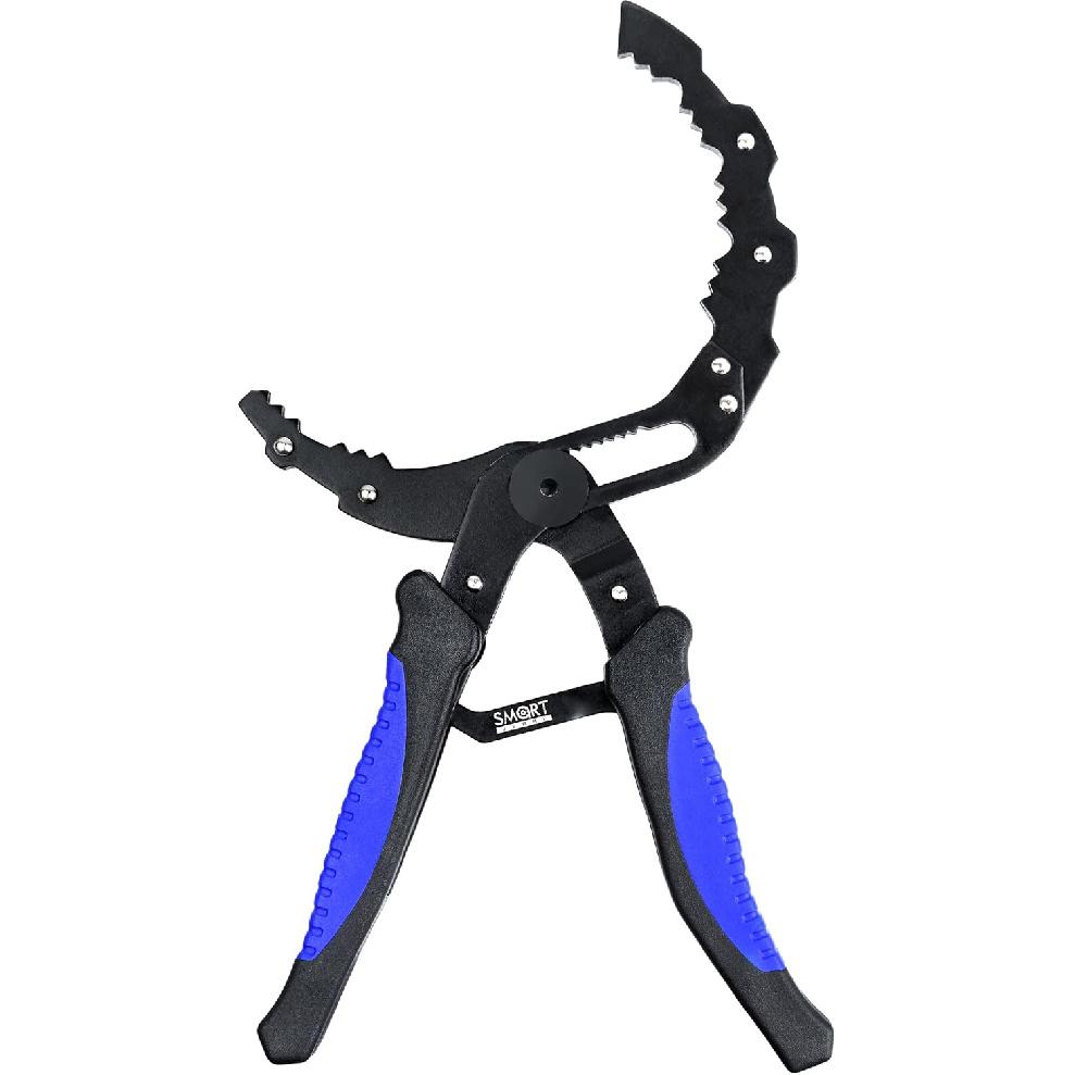 SMART JERRY - Регулируемый ключ для масляного фильтра | Саморегулирующийся инструмент для снятия масляного фильтра | Широкий съемник масляного фильтра | Ключ для топливного фильтра мотоцикла |