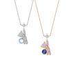 925 Sterling Silver Zircon Bear Star Charm Pendent Necklace For Women Girls Party 2021 Jewelry Choker Collar Chains Necklace