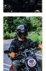 Fiberglass Retro Full Face Motorcycle Helmet for All Seasons - Unisex Winter Safety 3C Certified