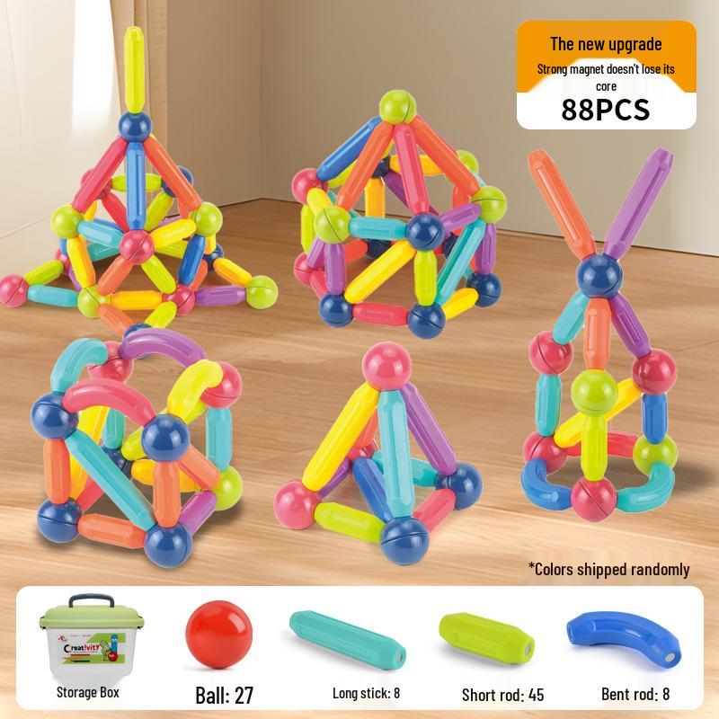 Wan Le Hui Magnetic Sticks: Children's Educational Building Blocks for Early Learning and Development