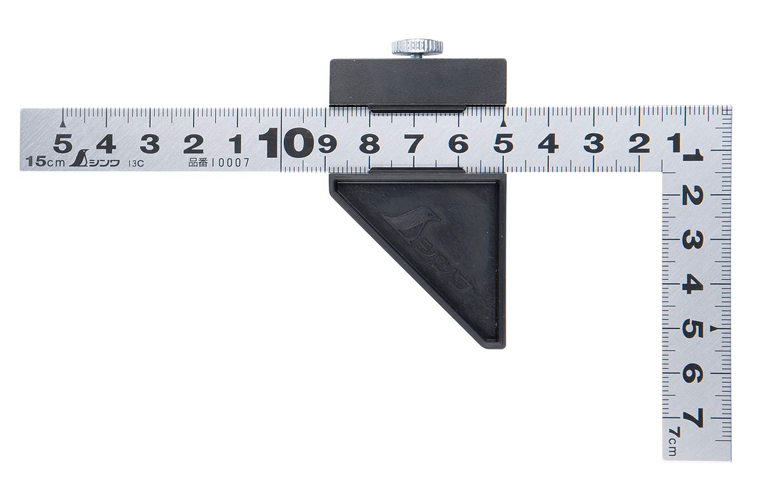 

Shinwa Measurement Flat Ruler 15cm Silver 12437 срібний
