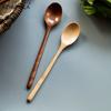 4PCS Wooden Spoon Kitchen Korean Style Natural Wood Soup Tableware Cooking Honey Coffee Spoon Mixing Spoon