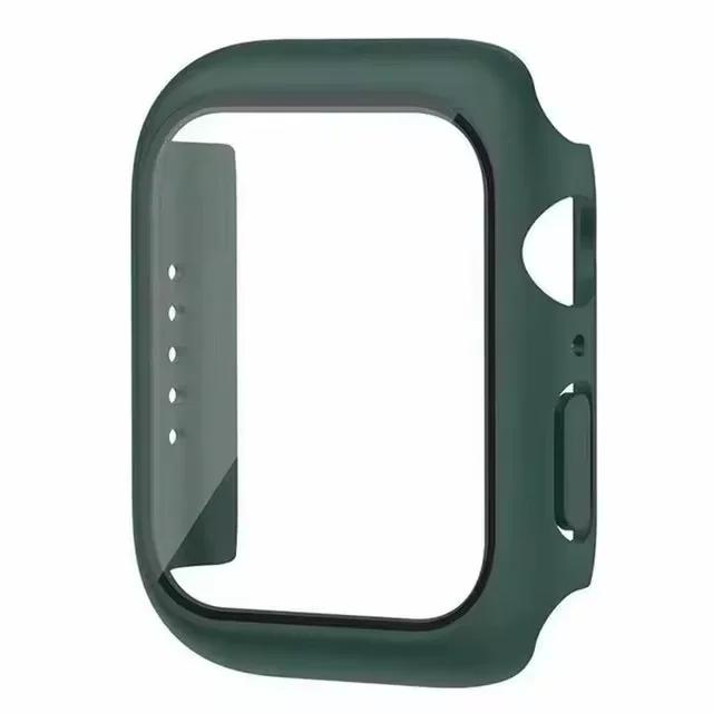 Glass+Cover For Apple Watch 11/10 Case 46mm 42mm Ultra 3 2 49mm 44 45mm 41 40mm Screen Protector Bumper iwatch series 9 8 7 5 SE