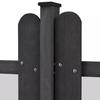 VidaXL Clôture à piquets avec poteaux 3 pcs WPC 600x60 cm 42826