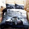 Drift Cars Cool Racing Car Bedding Set Single Twin Full Queen King Size Bed Set Adult Boys Bedroom 3D Print Men Boys Gift