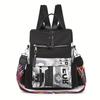 Korean Version of the New Fashion Oxford Cloth Printing Backpack Women's Lightweight Anti-splashing Large-capacity Storage Bag Student Schoolbag