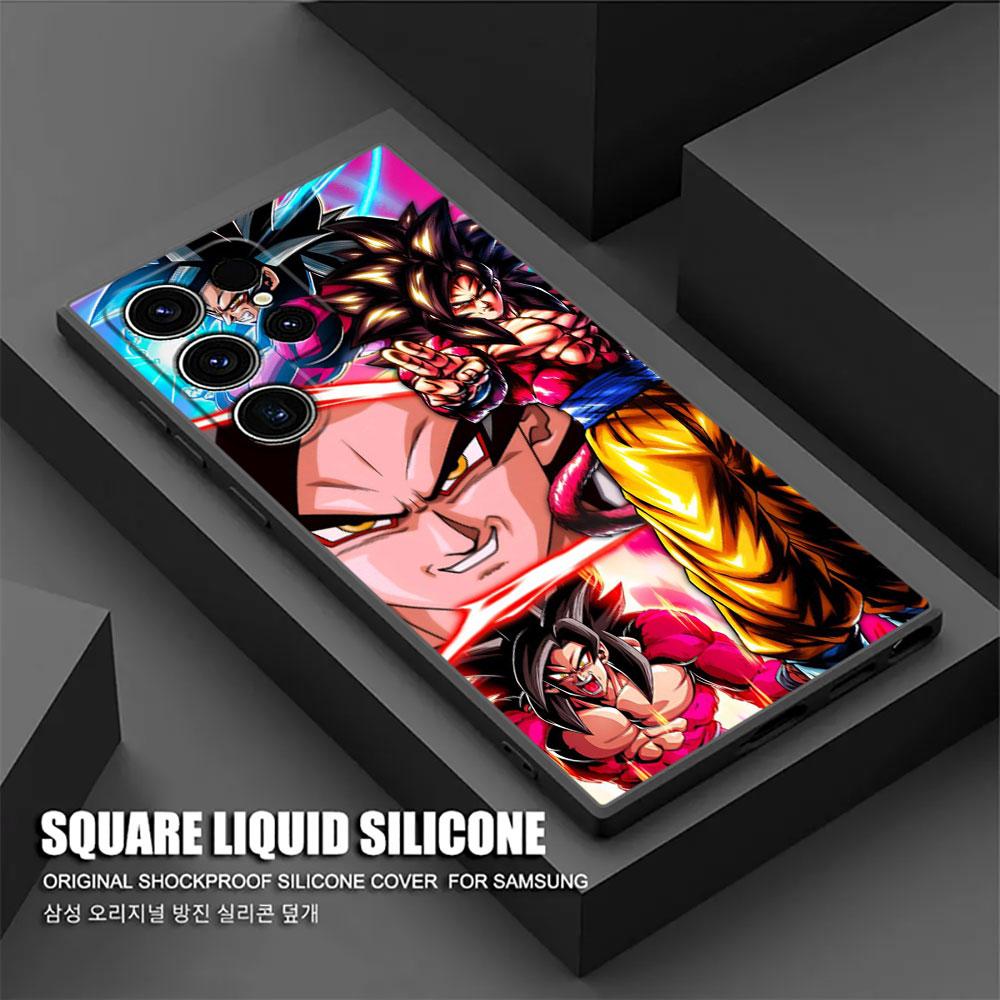 Dragons Balls Cool Cartoon Goku Phone Case For Samsung Galaxy S25 S24 S23 S20 S21 FE S26 S22 Ultra 5G S26 Plus S25FE Soft Cover