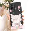 Casing For Infinix Hot 12 Play Cover X6816C X6816 Silicone Cat Dragon Pattern Case For Infinix Hot12 Hot 12 Play Shell Covers