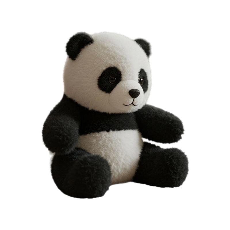 

Cute Panda Soothing Desk Plush Plush Toy With Premium PP Cotton For Childrens Room Decors Christmas Gift 1