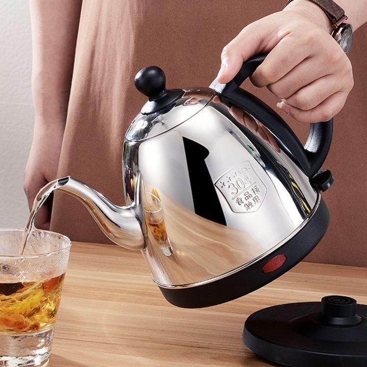 304 Stainless Steel Long Spout Electric Kettle for Tea & Hot Water