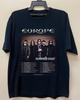 EUROPE The Band Summer Tour 2025 T Shirt Full Size S-5XL Unisex T-Shirt
