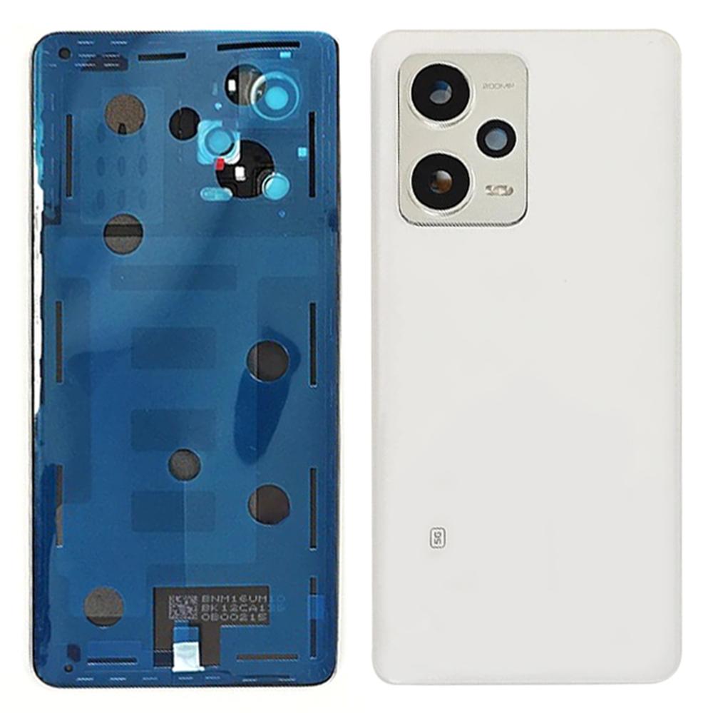 Pentru Xiaomi Redmi Note 12 Pro+ 5G Capac din spate a carcasei bateriei cu inel pentru cameră Capac lentilă Piesă de schimb