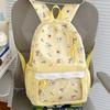 Schoolbag New Cartoon Puppy Printed Backpack Junior High School Schoolbag Ins Niche High Value Backpack