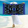 1pc Pacman Maze Adventure beach towel,quick drying absorbent beach towel,outdoor sports swimming beach towel,Soft and comfortable Y73058
